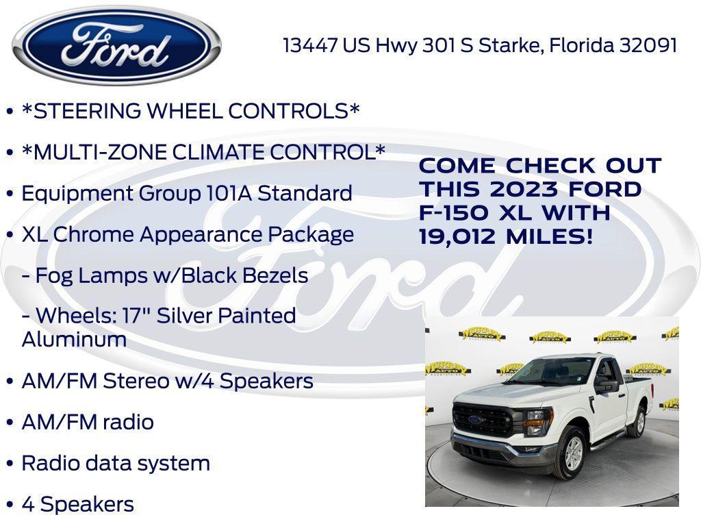used 2023 Ford F-150 car, priced at $30,990