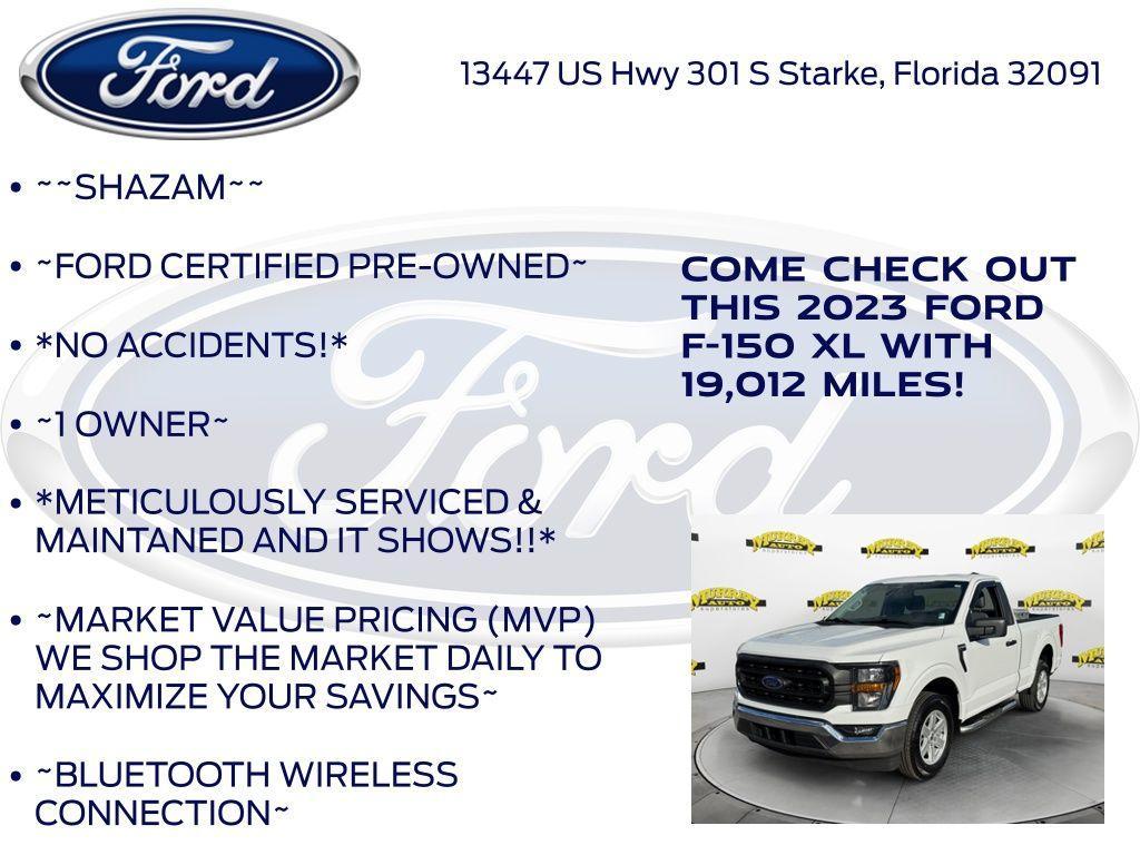 used 2023 Ford F-150 car, priced at $30,990