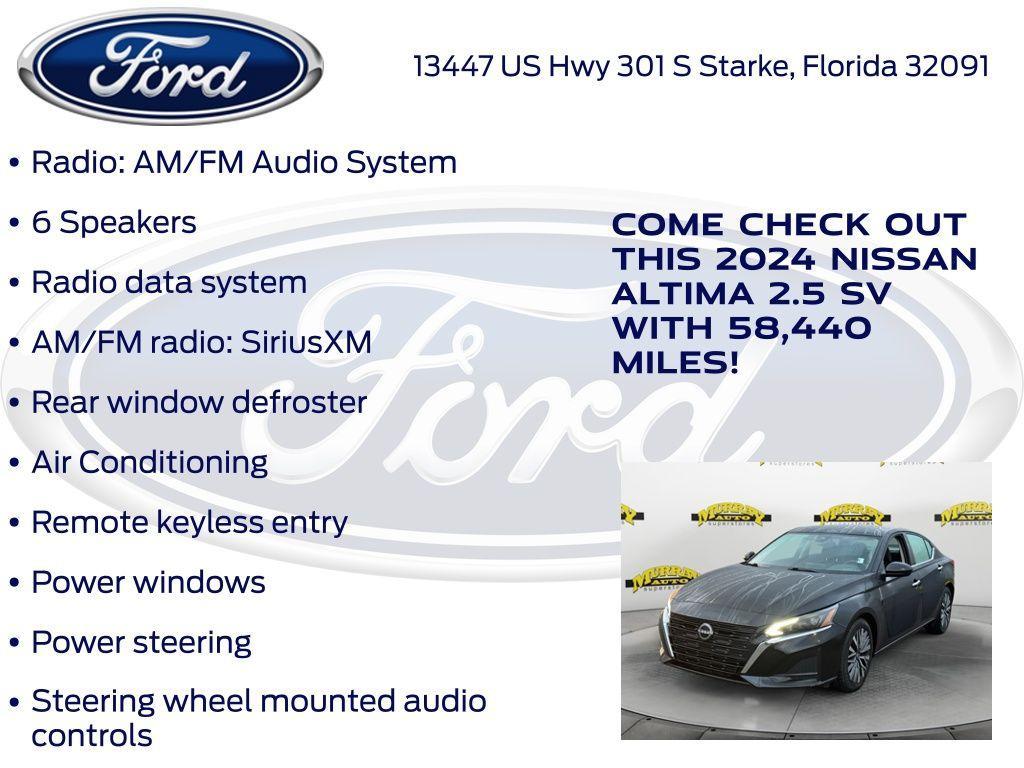 used 2024 Nissan Altima car, priced at $18,734