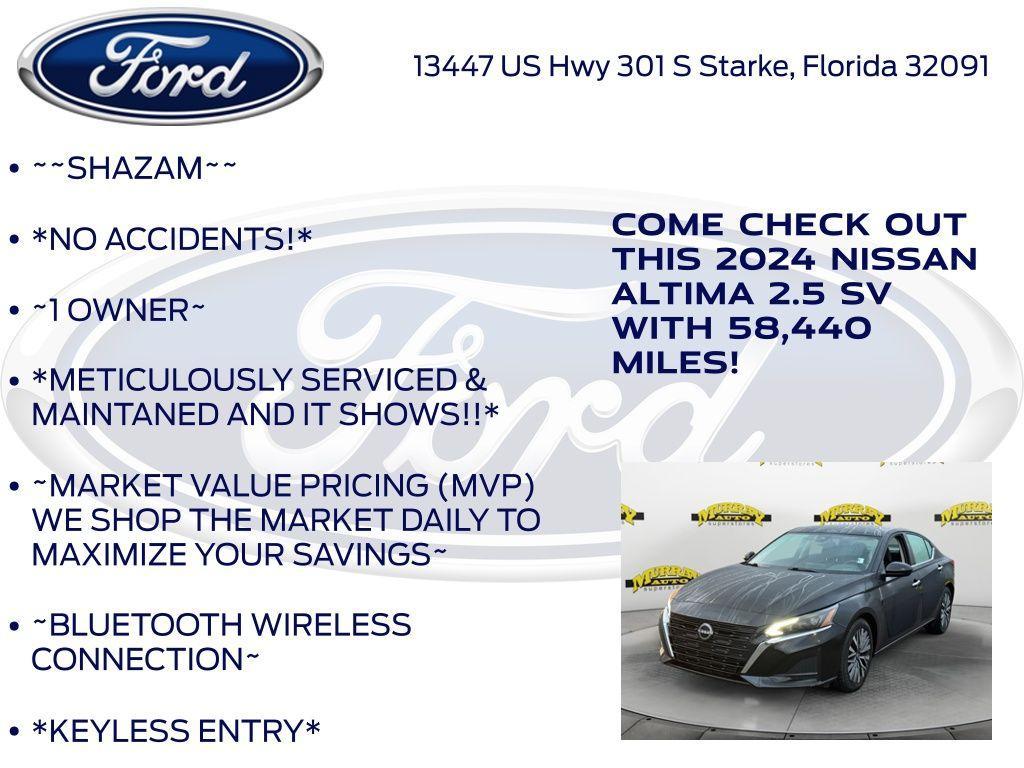 used 2024 Nissan Altima car, priced at $18,734