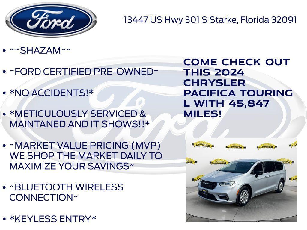 used 2024 Chrysler Pacifica car, priced at $28,649