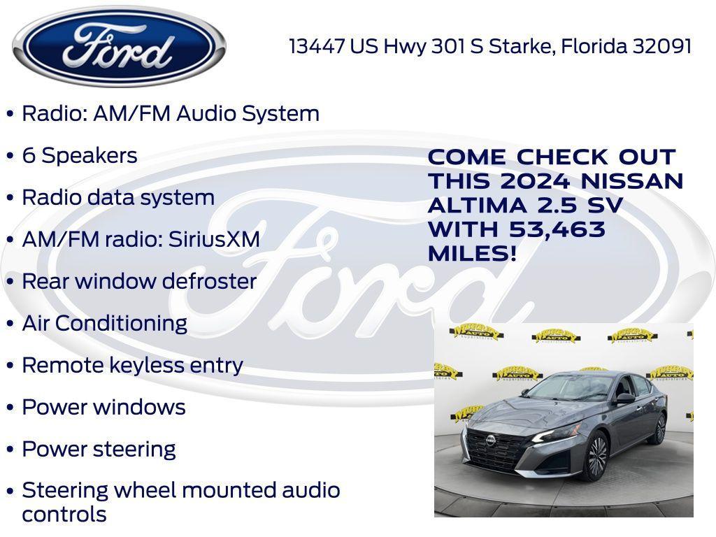 used 2024 Nissan Altima car, priced at $17,861