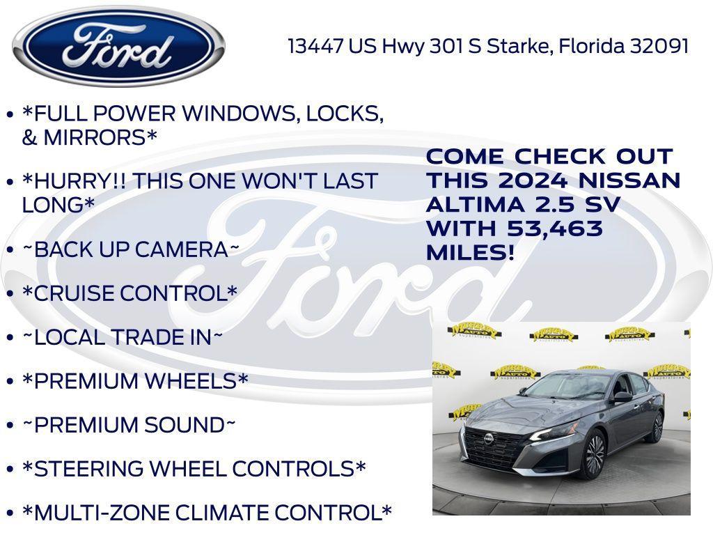 used 2024 Nissan Altima car, priced at $17,861