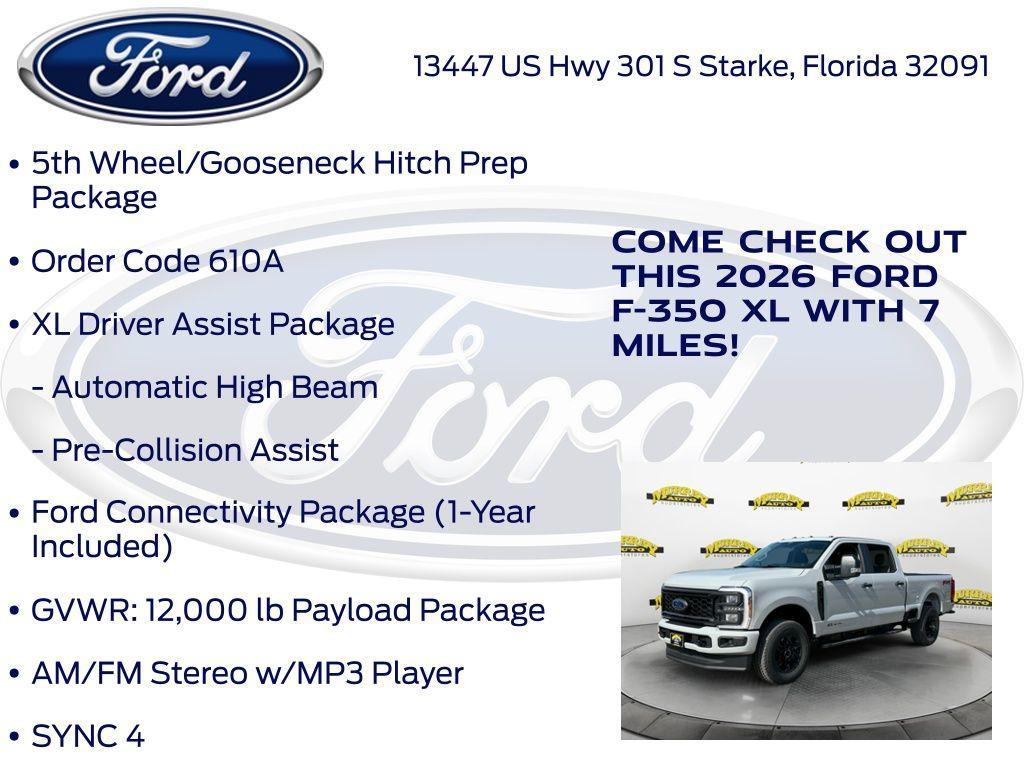 new 2026 Ford F-350 car, priced at $72,844