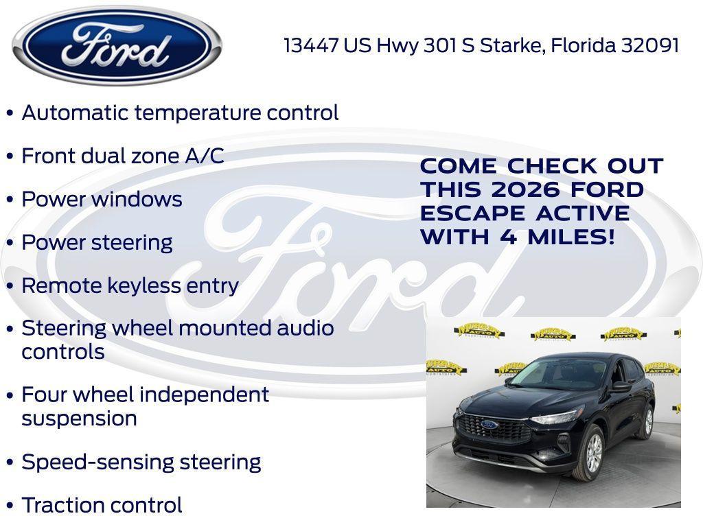 new 2026 Ford Escape car, priced at $27,314