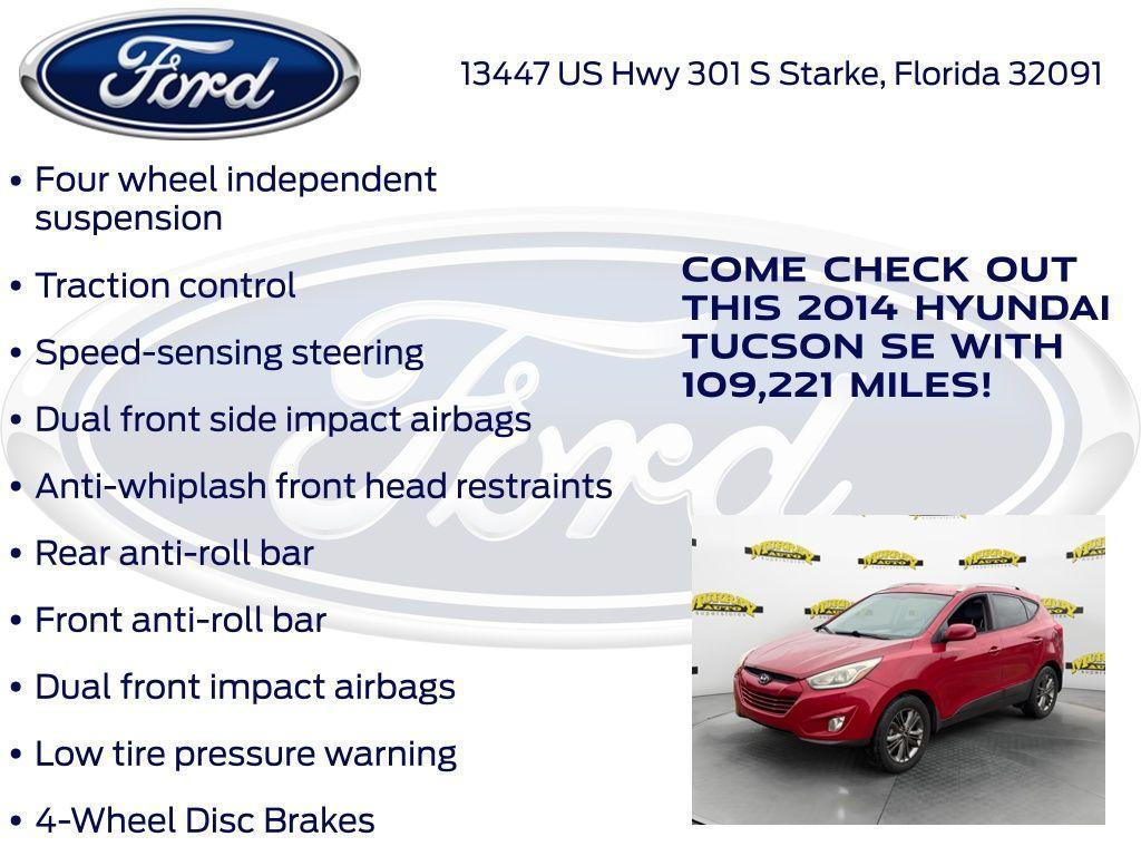 used 2014 Hyundai Tucson car, priced at $8,987