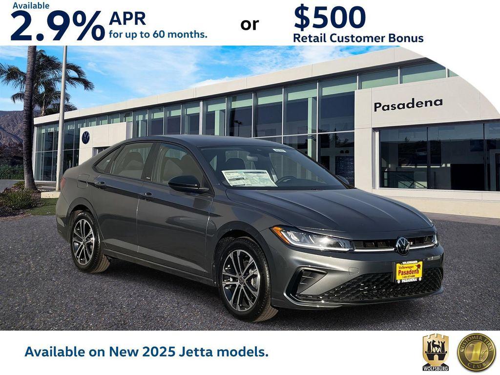 new 2025 Volkswagen Jetta car, priced at $25,500