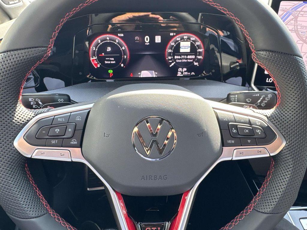 new 2025 Volkswagen Golf GTI car, priced at $37,888