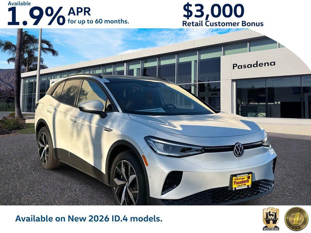 new 2026 Volkswagen ID.4 car, priced at $52,629