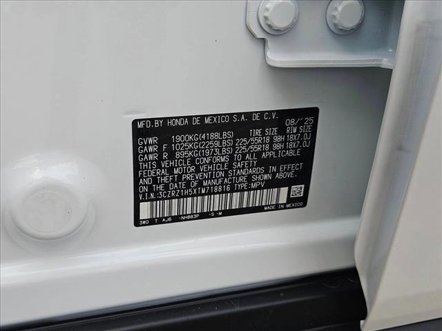 new 2026 Honda HR-V car, priced at $28,668