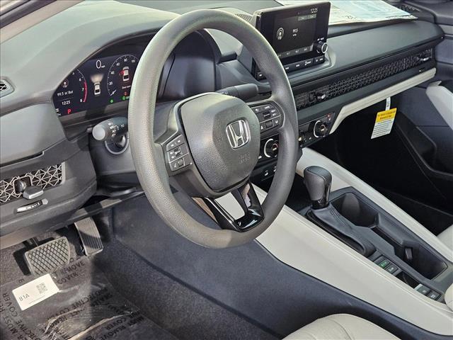 new 2025 Honda Accord car, priced at $30,419