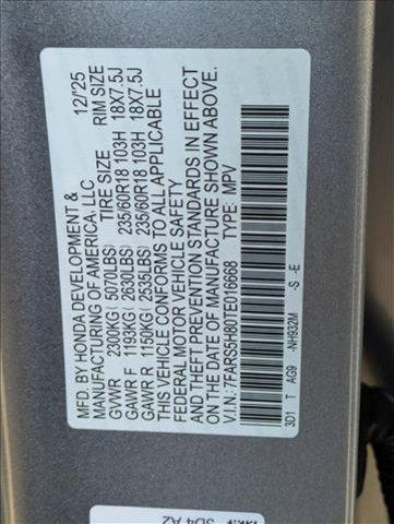 new 2026 Honda CR-V Hybrid car, priced at $38,261