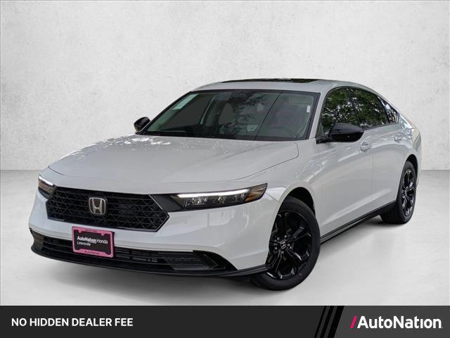 new 2025 Honda Accord car, priced at $31,075