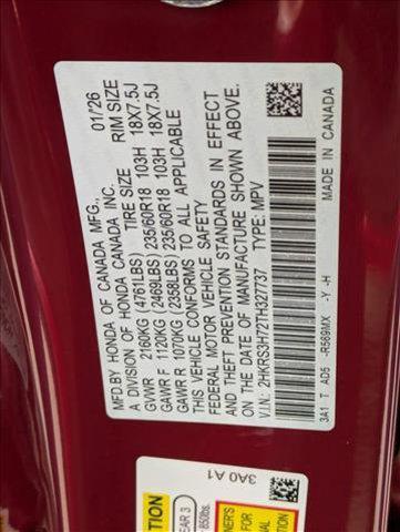 new 2026 Honda CR-V car, priced at $35,541