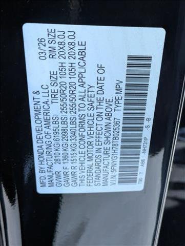 new 2026 Honda Pilot car, priced at $54,015