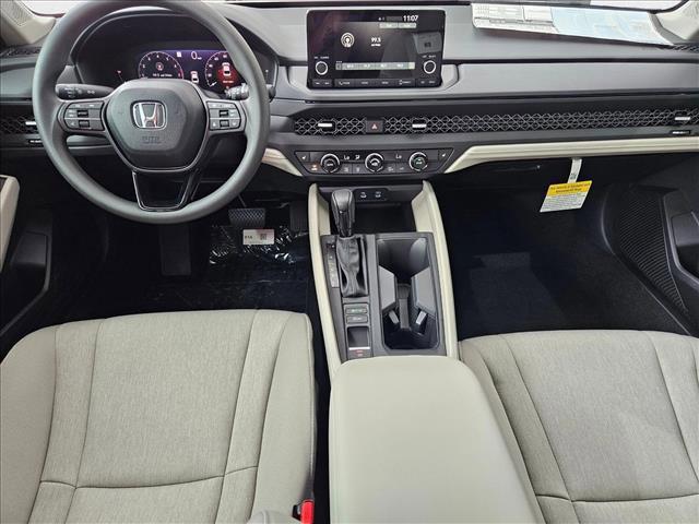 new 2025 Honda Accord car, priced at $30,805