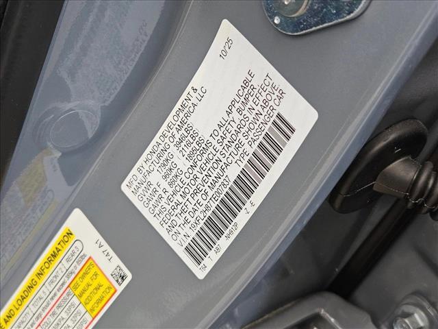 new 2026 Honda Civic car, priced at $29,445