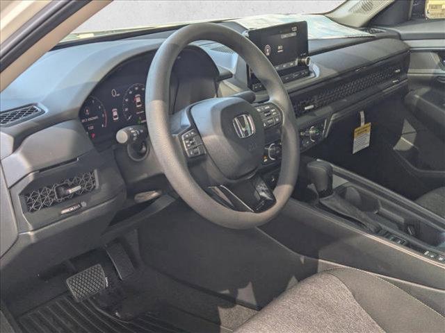 new 2025 Honda Accord car, priced at $30,850