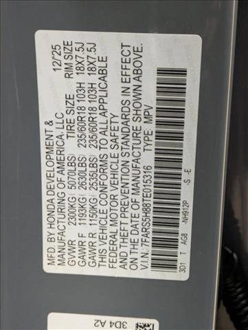 new 2026 Honda CR-V Hybrid car, priced at $38,693