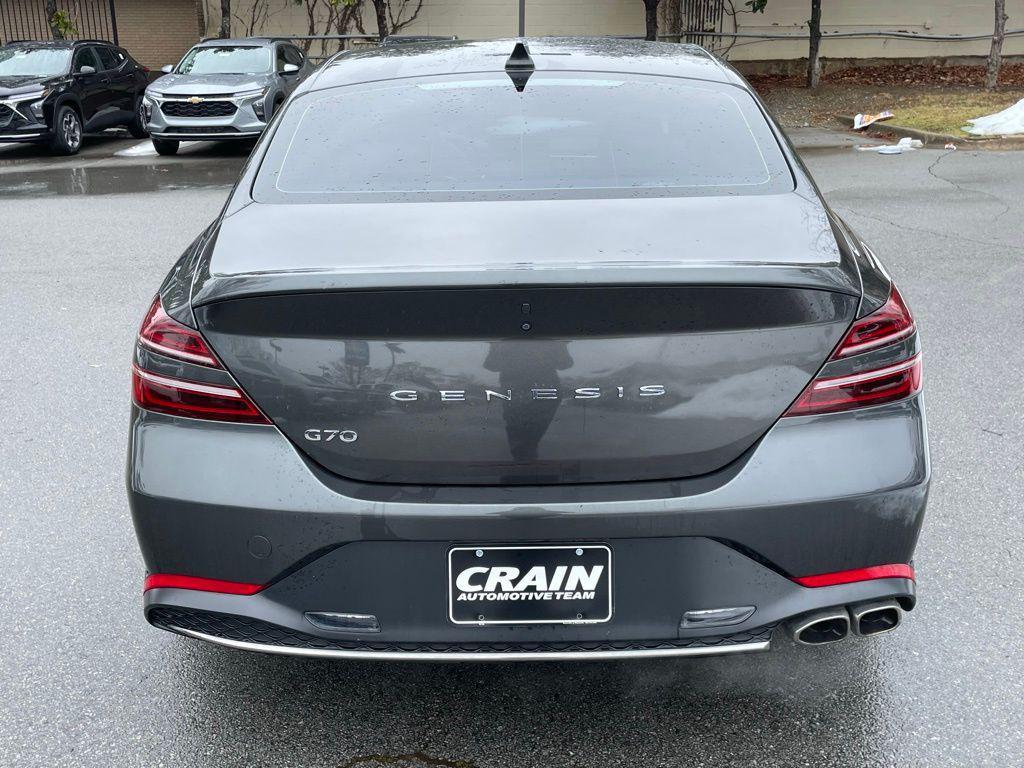 used 2022 Genesis G70 car, priced at $29,779