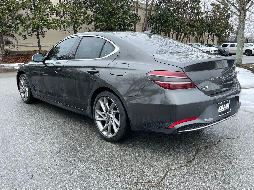 used 2022 Genesis G70 car, priced at $29,779