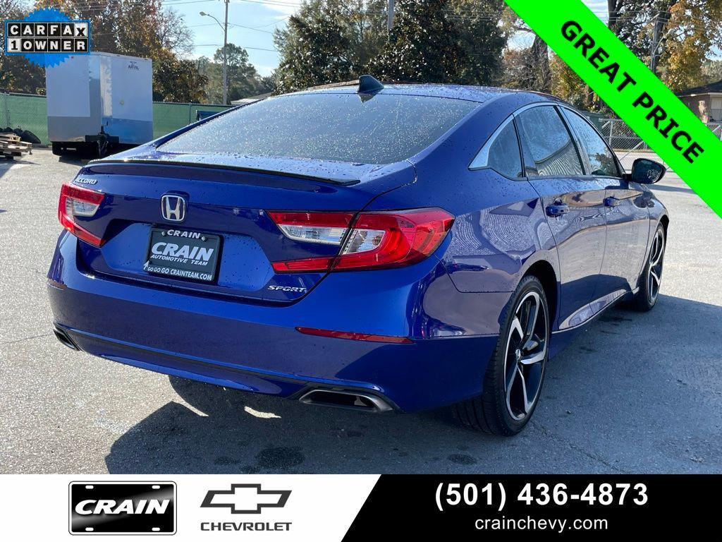 used 2022 Honda Accord car, priced at $19,899