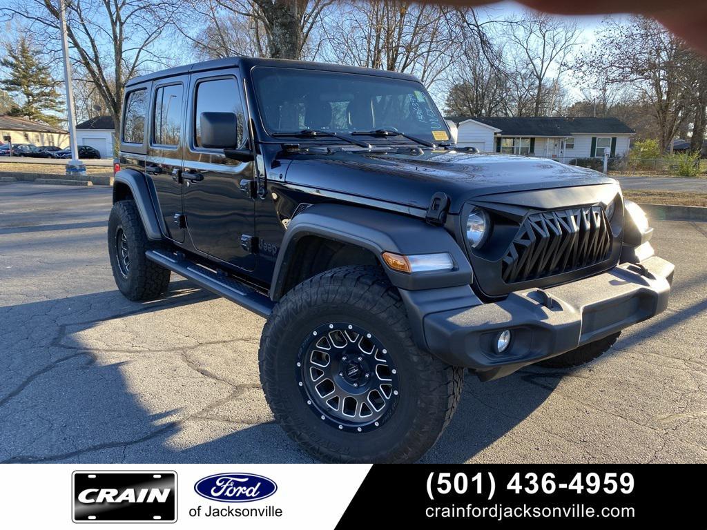 used 2021 Jeep Wrangler Unlimited car, priced at $23,299