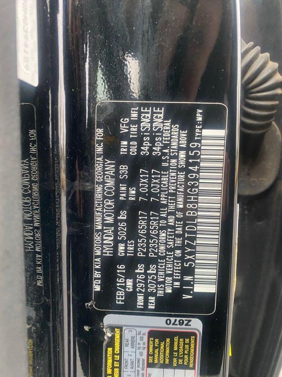 used 2017 Hyundai Santa Fe Sport car, priced at $10,999