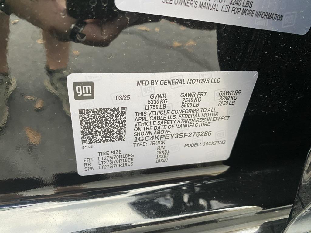 used 2025 Chevrolet Silverado 2500 car, priced at $67,199