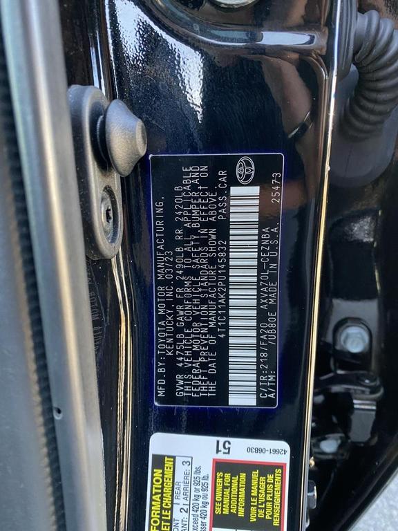 used 2023 Toyota Camry car, priced at $21,527