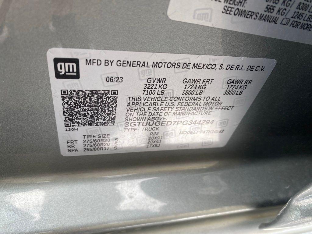 used 2023 GMC Sierra 1500 car, priced at $53,032