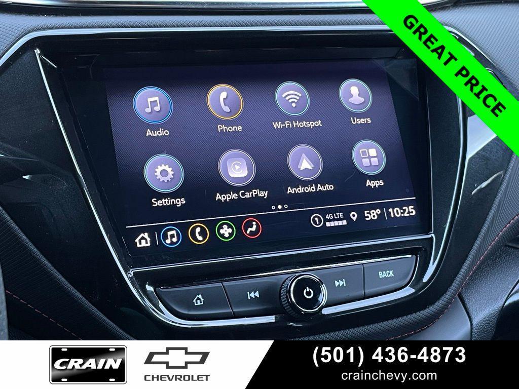 used 2022 Chevrolet TrailBlazer car, priced at $20,498