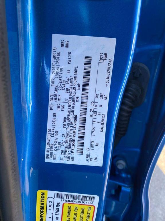 used 2021 Ford Ranger car, priced at $24,499