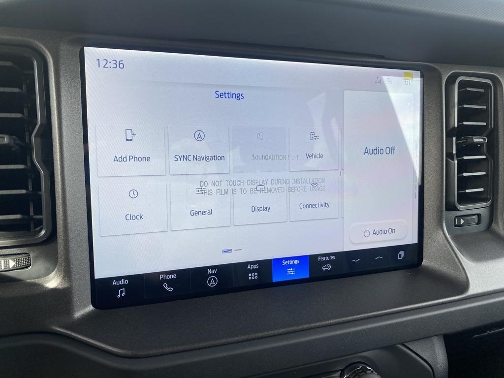 new 2025 Ford Bronco car, priced at $55,490