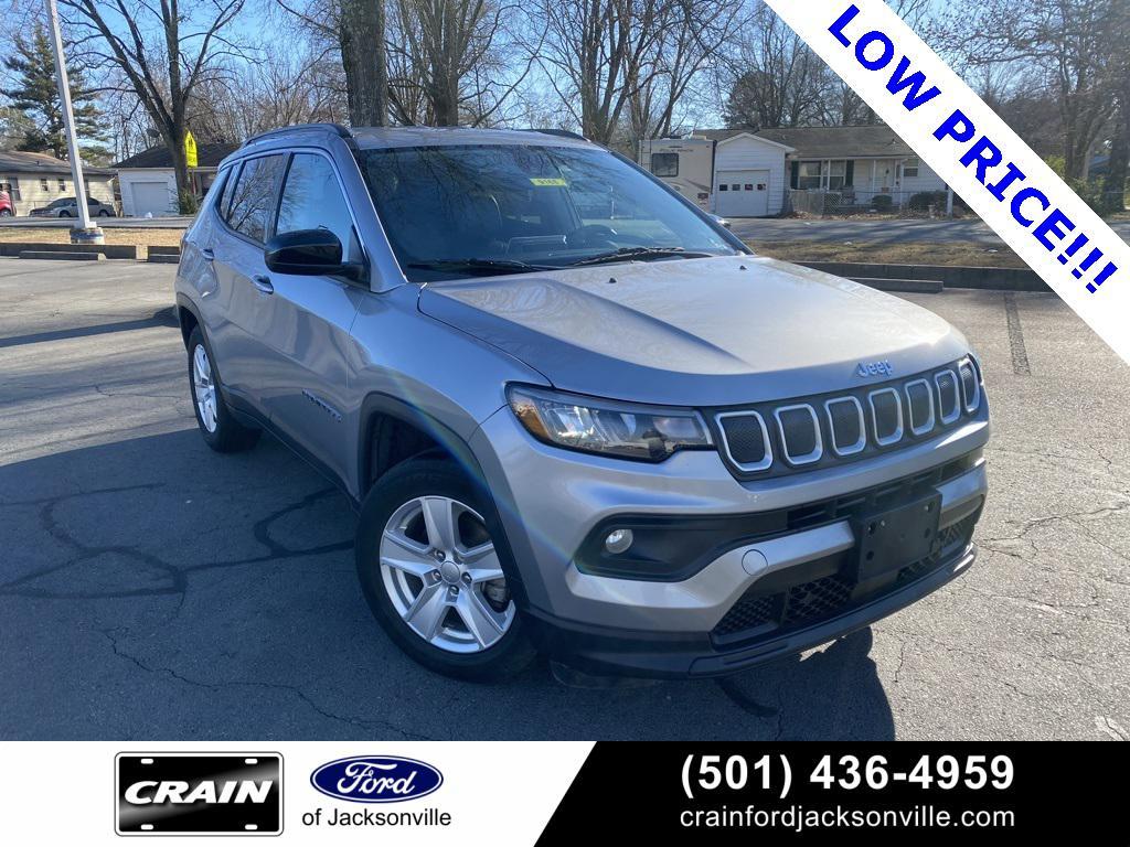 used 2022 Jeep Compass car, priced at $17,981