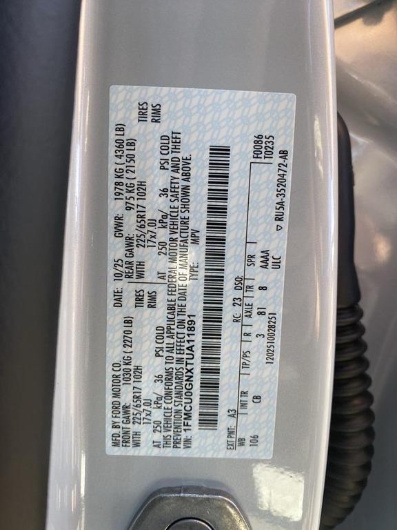 new 2026 Ford Escape car, priced at $29,090