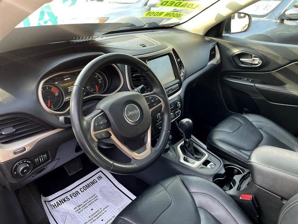 Bright White Clearcoat 2016 Jeep Cherokee Limited