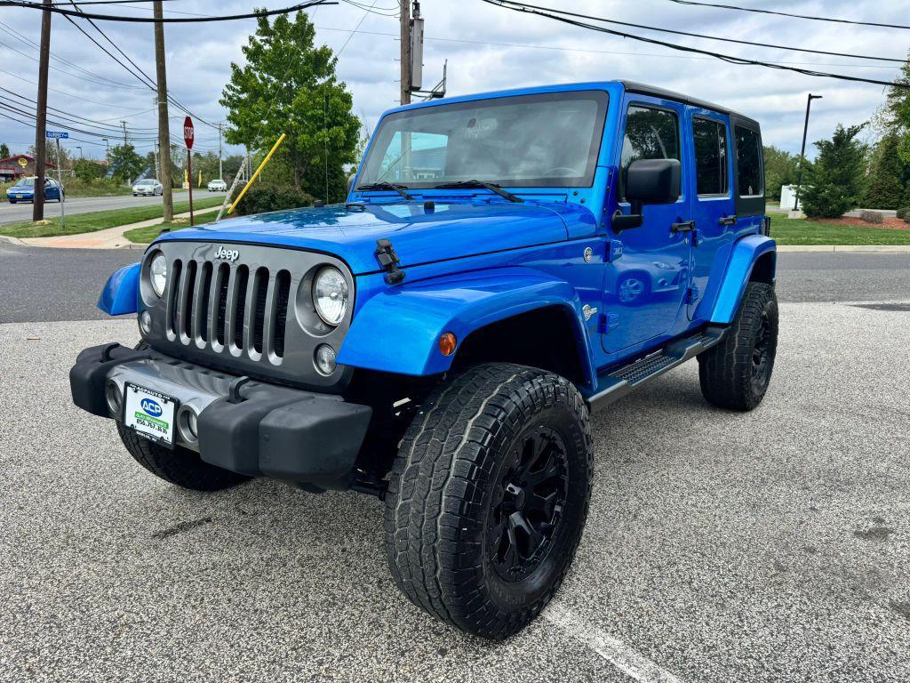 used 2015 Jeep Wrangler Unlimited car, priced at $14,995