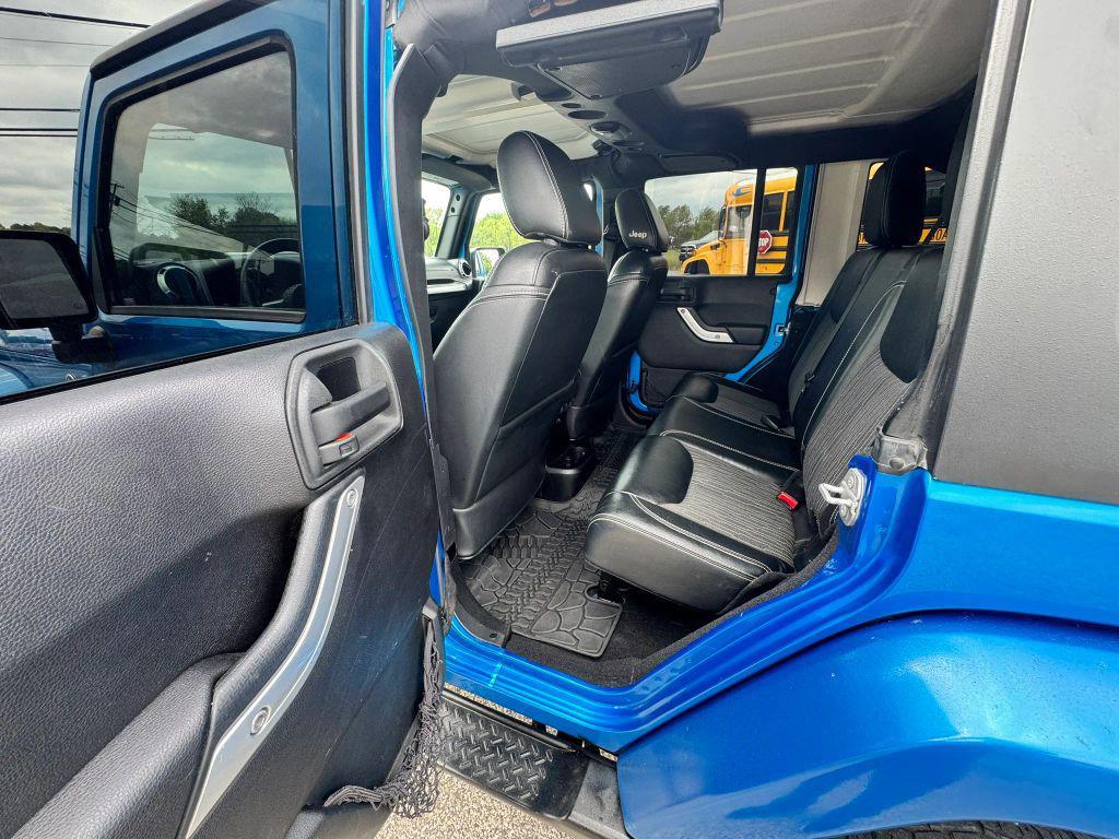 used 2015 Jeep Wrangler Unlimited car, priced at $14,995