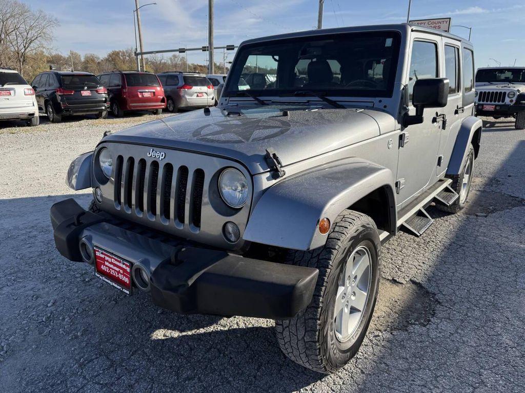 used 2014 Jeep Wrangler Unlimited car, priced at $14,988