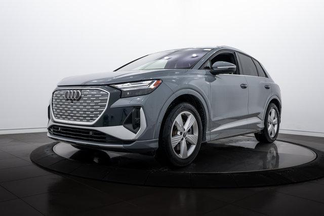 used 2024 Audi Q4 e-tron car, priced at $38,287