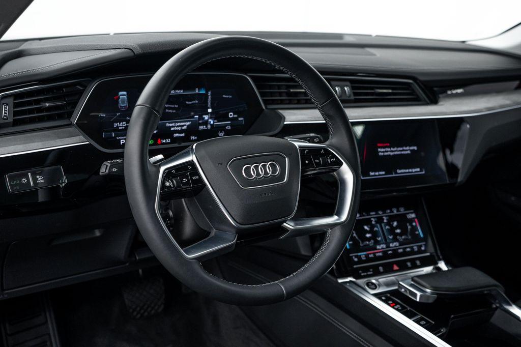 used 2024 Audi Q8 e-tron car, priced at $48,599