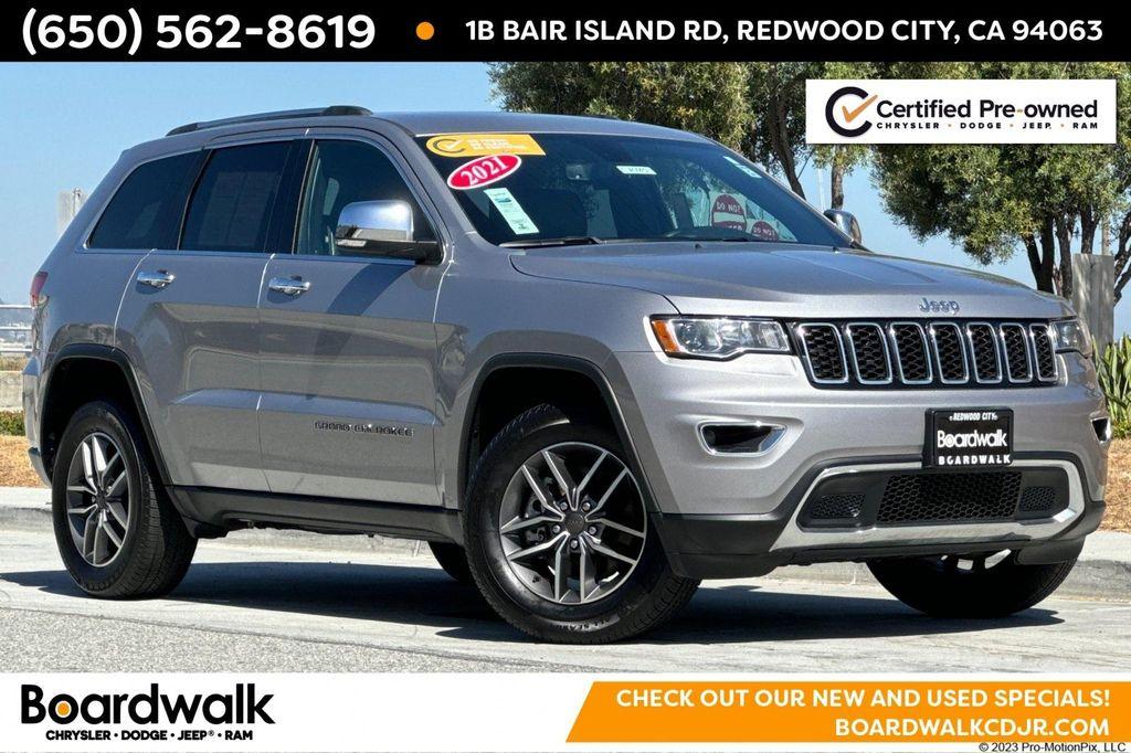 used 2021 Jeep Grand Cherokee car, priced at $22,499