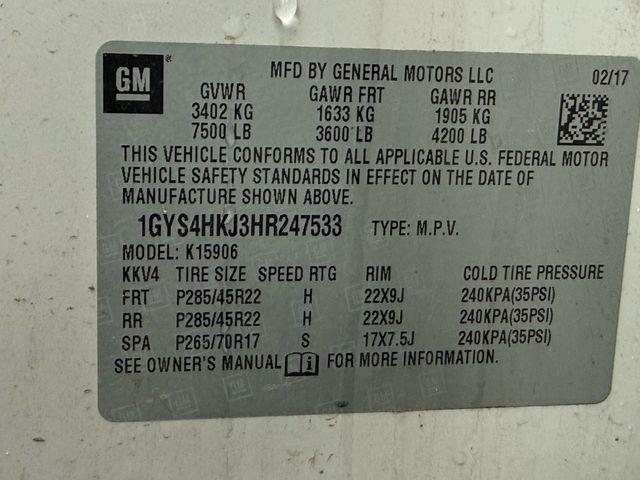 used 2017 Cadillac Escalade ESV car, priced at $24,200