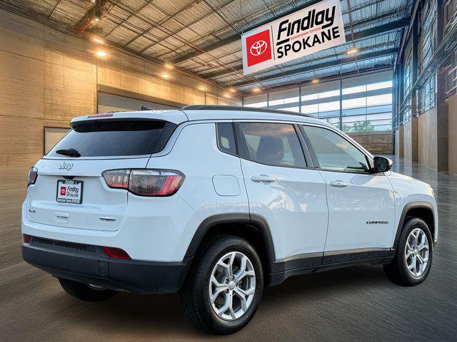 used 2024 Jeep Compass car, priced at $18,841