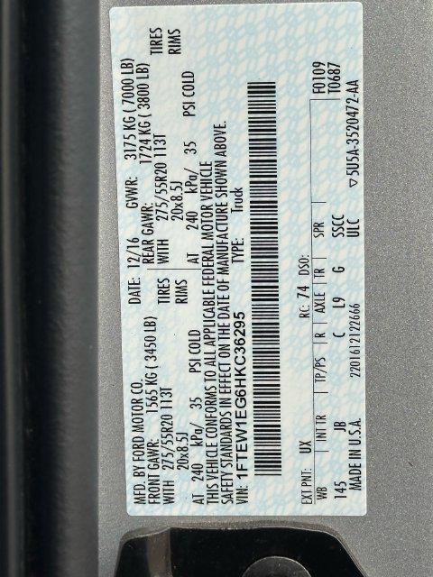 used 2017 Ford F-150 car, priced at $24,195