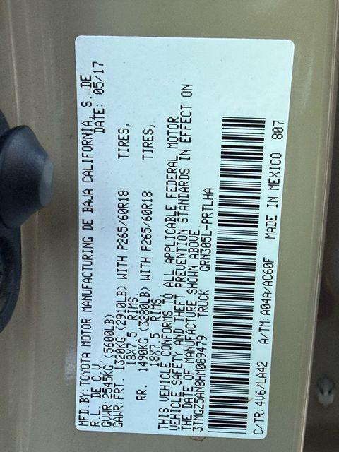 used 2017 Toyota Tacoma car, priced at $30,595