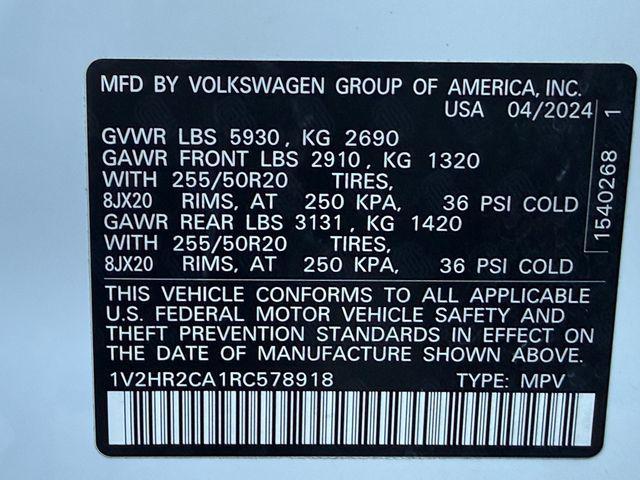 used 2024 Volkswagen Atlas car, priced at $28,995