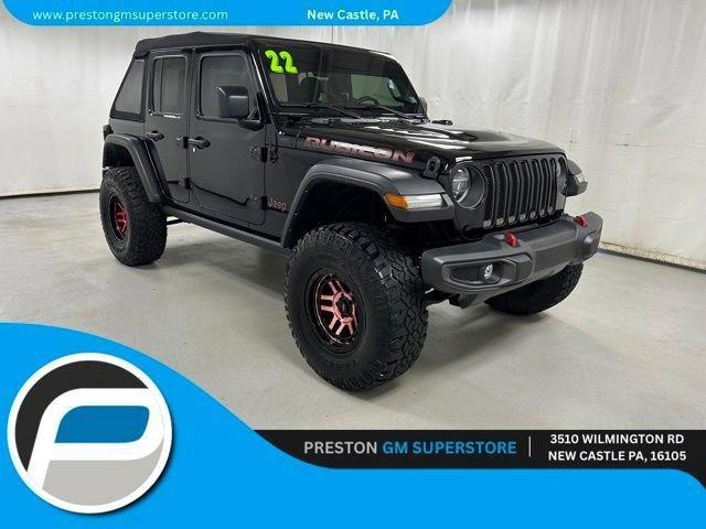 used 2022 Jeep Wrangler Unlimited car, priced at $38,488