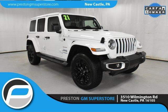 used 2021 Jeep Wrangler Unlimited 4xe car, priced at $29,900